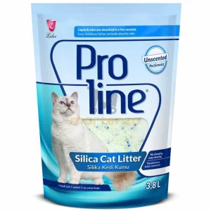 Proline Silica Cat Litter Unscented 3.8lt