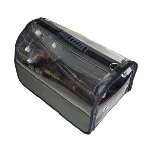 Pet Transport Bag M - GreenTransparent