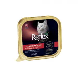 Reflex Plus Alu-Tray Adult Cat Food with Lamb & Carrot