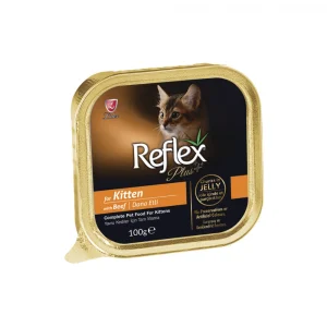 Reflex Plus Alu-Tray Kitten Food with Beef