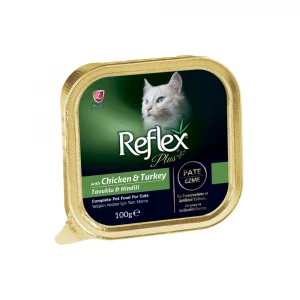 Reflex Plus Alu-Tray Adult Cat Food with Chicken & Turkey