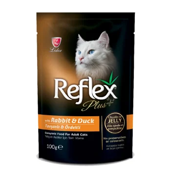 Reflex Plus Adult Cat Food with Rabbit & Duck (Wet Food)