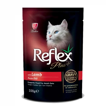 Reflex Plus Adult Cat Food with Lamb (Wet Food)