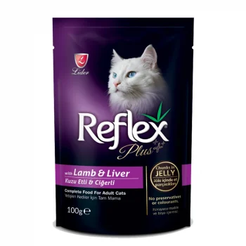 Reflex Plus Adult Cat Food with Lamb & Liver (Wet Food)