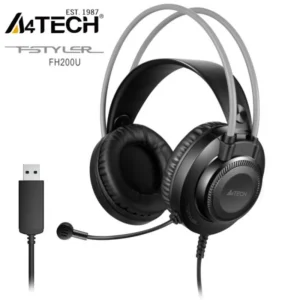 A4Tech FH-200U Gray USB Headset With Microphone