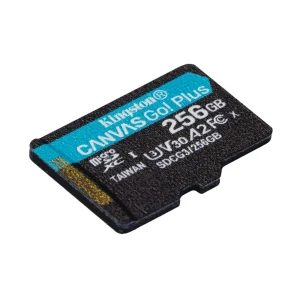 Kingston 256GB Micro SD SDCG3/256GB 170/90MB/S UHS-I, U3, V30, A2 Memory Card