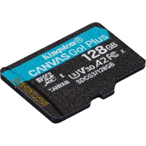 Kingston 128GB Micro SD SDCG3/128GB 170/90MB/S UHS-I, U3, V30, A2 Memory Card