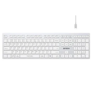 A4tech Fbx50c White Bluetooth + 2.4g Fn-Mm-Sarge Keyboard