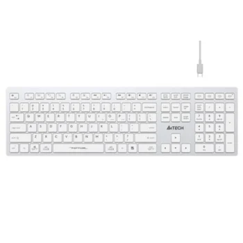 A4tech Fbx50c White Bluetooth + 2.4g Fn-Mm-Sarge Keyboard