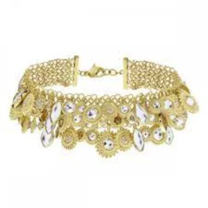 Swarovski SW5435560 Gold Statement Necklace