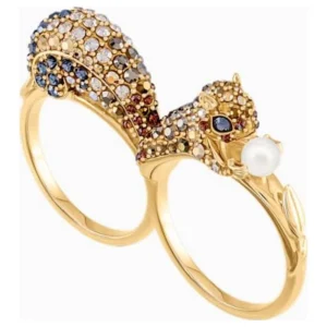Swarovski SW5448908 5409362 Gold 55-58 Trends Ring