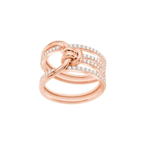 Swarovski SW5412071 5412071 Rose Gold 50 Timeless Jewelry Ring