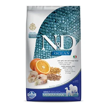 N&D Ocean Dog Codfish & Orange Ancestral Adult Medium/Maxi 12kg