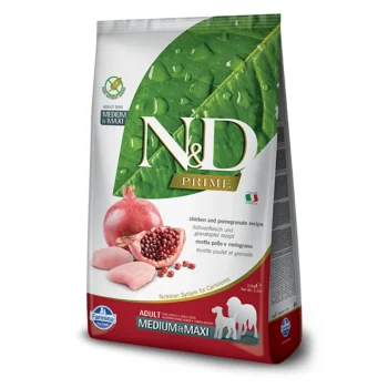 N&D Prime Dog Chicken&Pomegrante Adult Medium/Maxi 12kg
