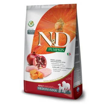 N&D Grain Free Dog Pumpkin Chicken & Pomegranate Adult Medium/Maxi 12kg