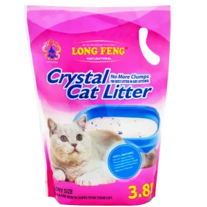 Long Feng Silica Cat Litter Unscented 3.8lt