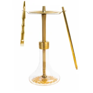 Mr. EDS E24 Big Boss Pro X 4 Gold Titanium Series Hookah