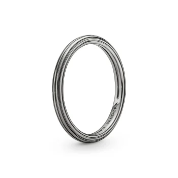 Pandora 149591c00 Dark Gray Me Collection Ring