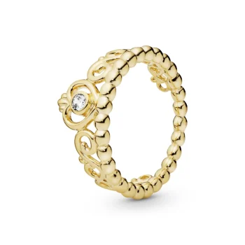 Pandora 167158cz Gold 54 Ring