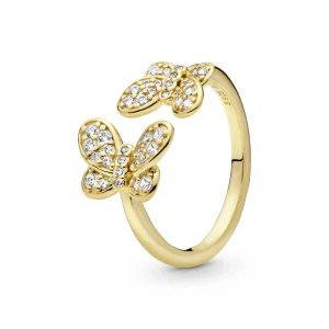 Pandora 167913cz Gold Shine Collection Ring