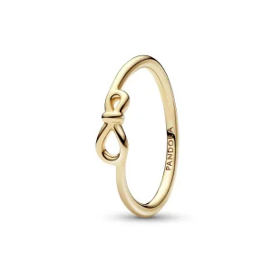 Pandora 168898c00 Gold Shine Collection Ring
