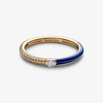 Pandora 1689c01 Gold Shine Collection Ring