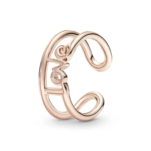Pandora 180077c00 Rose Gold Me Collection Ring