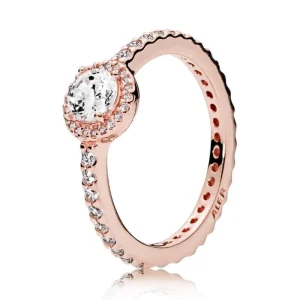 Pandora 180946cz Rose Gold 50 Ring
