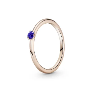 Pandora 189259c04 Blue Rose Gold 52 Ring