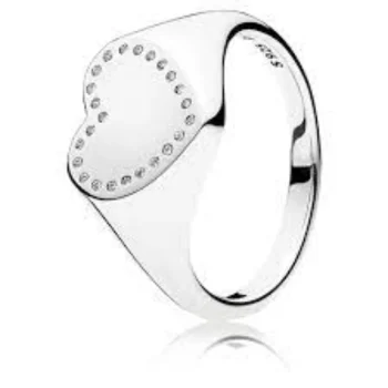 Pandora 191042cz Silver 52 Ring