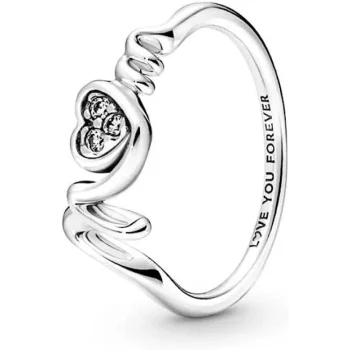 Pandora 191149c01 Silver 56 Mother's Day Ring
