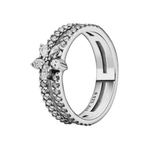 Pandora 19326c01 Silver New Year's Collection Ring