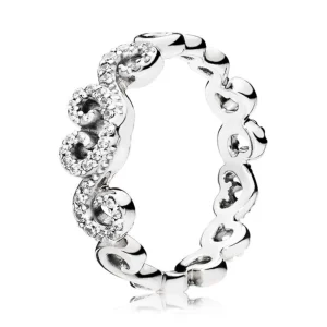 Pandora 197117cz Silver 54 Ring
