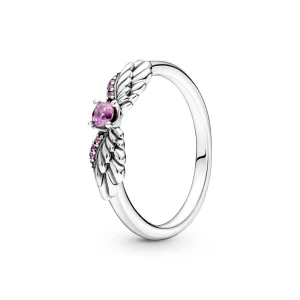 Pandora 198500c02 Pink Silver 56 Ring