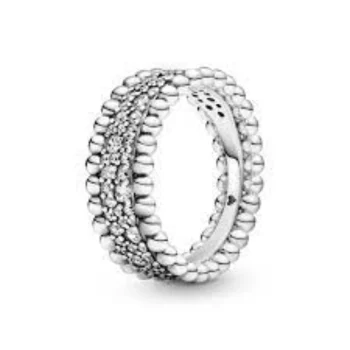 Pandora 198676c01 Silver 52 Ring
