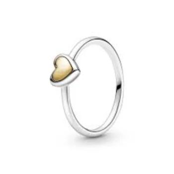 Pandora 199396c00 Silver/Gold Ring