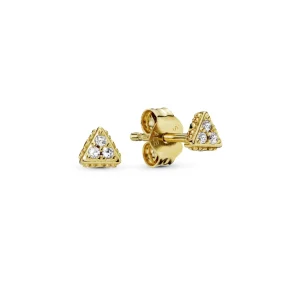 Pandora 268030cz Gold Shine Collection Earring