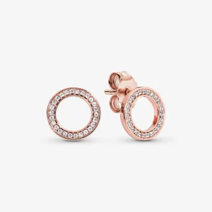 Pandora 280585cz Rose Gold Earring