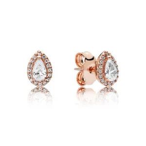 Pandora 286252cz Rose Gold Earring