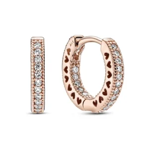 Pandora 286317c01 Rose Gold Earring