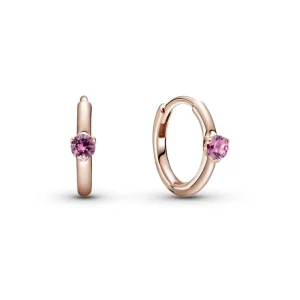 Pandora 289304c03 Pink Rose Gold Earring