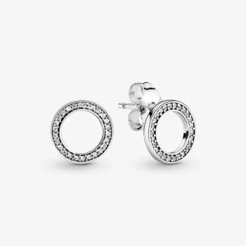 Pandora 290585cz Silver Earring