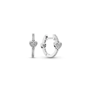 Pandora 297290cz Silver Earring