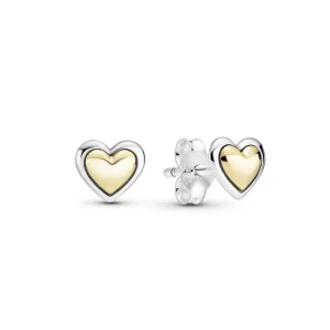 Pandora 299389c00 Silver/Gold Earring
