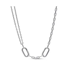 Pandora 33203c00-45 Silver Me Collection Necklace