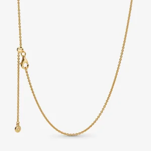 Pandora 367080-60 Gold Shine Collection Necklace