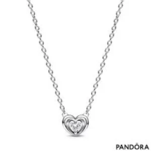 Pandora 39217c01-45 Silver Necklace