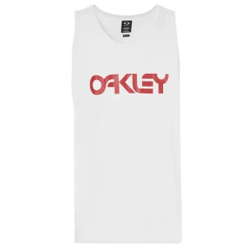 Oakley 457135 100 White Lifestyle Tank Top