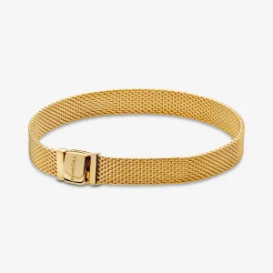 Pandora 568666c00 Gold Reflexions Shine Collection Bracelet
