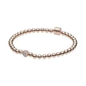 Pandora 588342cz Rose Gold 17 Bracelet